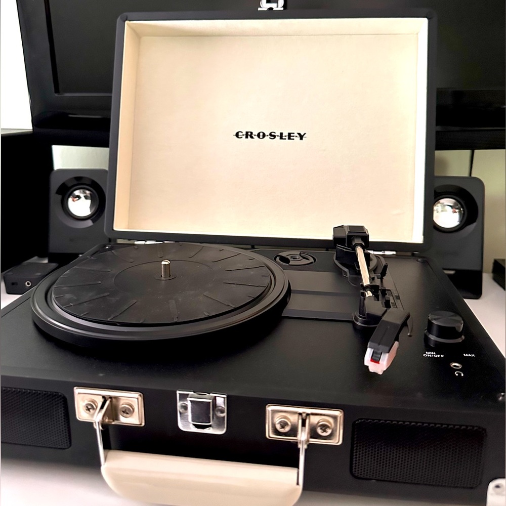 Crosley Suitcase Record Player - Speakers Included